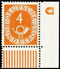 Bundesrepublik Deutschland, 1951, 124 DZ 9, postfrisch