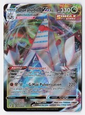 Pokemon TCG Duraludon VMAX 123/203 Holo VMAX Rare Evolving Skies NM