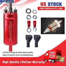 External Inline High Pressure Efi Fuel Pump Replaces For Walbro Kits 45-125 Psi