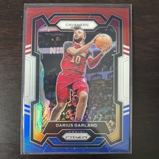 2023-24 Panini Prizm Darius Garland 81 Red White & Blue Prizm Cleveland Cavalier