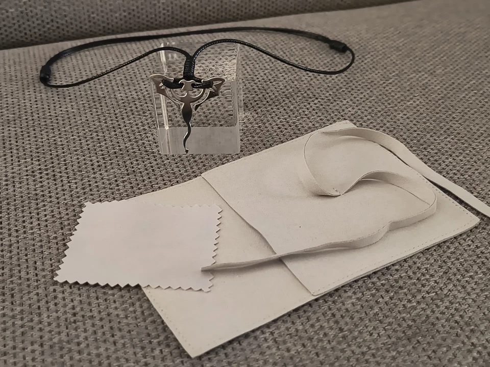 Ciondolo Morellato Drago vintage originale Y2K Anni 2000 Originale Pipistrello  - Immagine 3 di 4