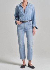 Citizens Of Humanity Daphne Crop High Rise Jeans Size 29