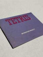 Tetris Nintendo NES Instruction Booklet Manual Retro Video Games