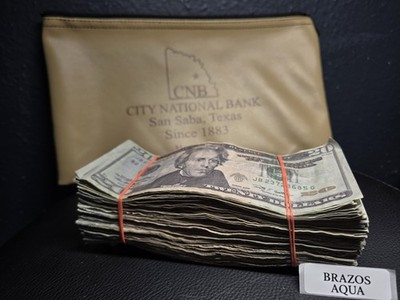 $20 x 250PCS ''AGED PROP COPY'' + BANK BAG Movie, Prank, Video, Bills, PLAY Money