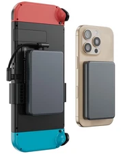 Antank 10000mAh 2in1 Power Bank, 20W Fast Charge for Switch/OLED/iPhone 12-16