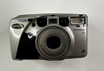Olympus Superzoom 115 | 35mm Film Camera | Zoom Lens 38-115mm | Works