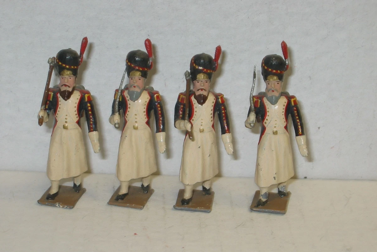Soldat de Plomb CBG Mignot 1ER Empire Officier à Cheval avec Boite