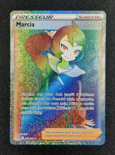 Carte Pokémon : Marcia Full Art Rainbow 2022 Origine Perdue 204/196 Exc 🇲🇫