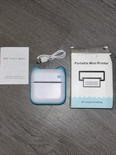 Portable Mini Bluetooth Thermal Printer   Instant Printing, USB Rechargeable