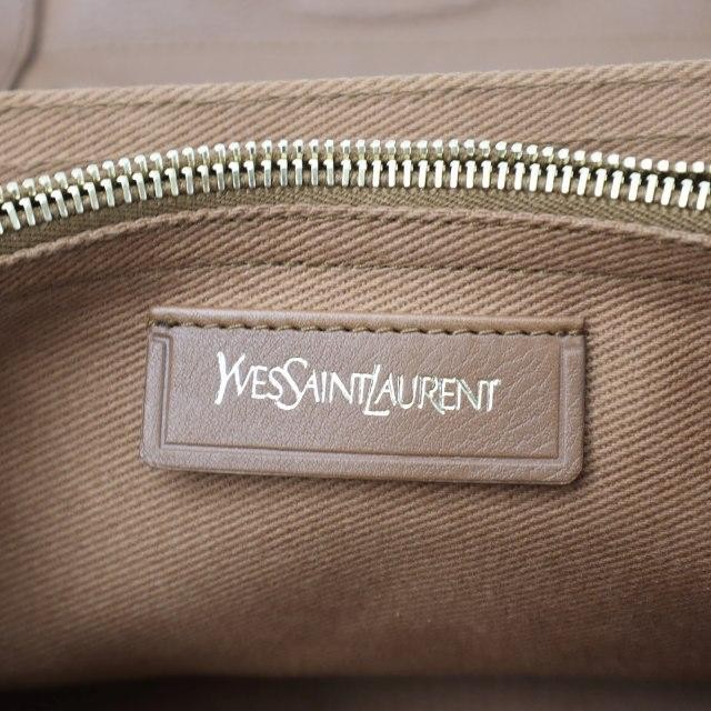 Borsa a tracolla Yves Saint Laurent YSL 2 vie punta musa pelle marrone F07141206