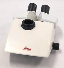Leica Trinocular Stereo Microcope Head MTU254 No Eye Pieces Missing Screws