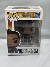 Funko Pop! Vinilo: Figura de Erik Killmonger Black Panther #278. 3677