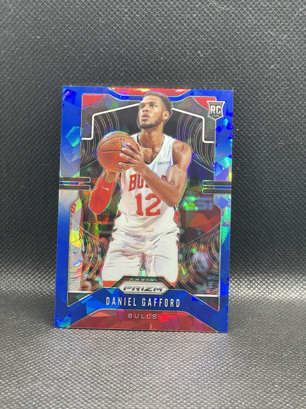 2019-20 Panini Prizm Daniel Gafford #294 Rookie RC Blue Ice Prizm /99 Bulls