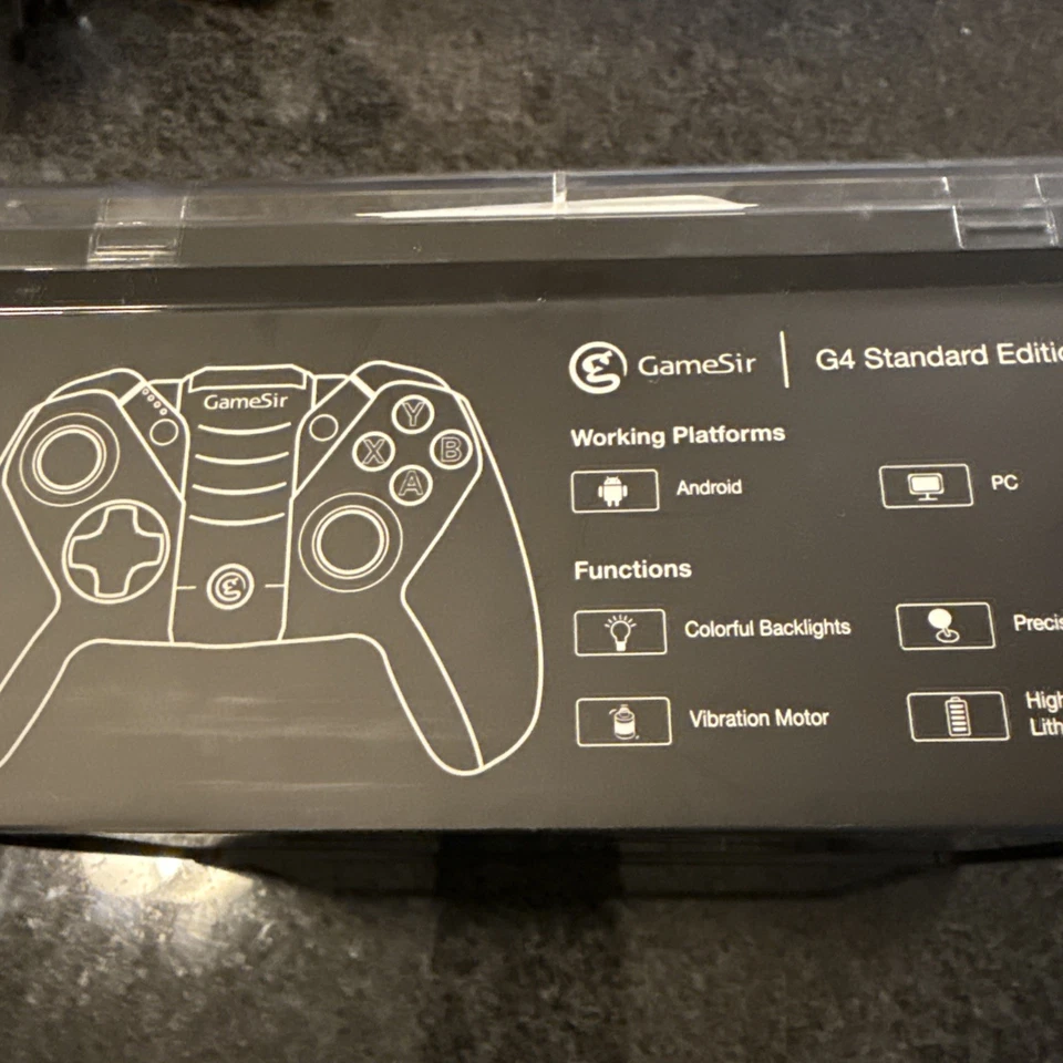 GameSir G4 Wireless Bluetooth Controller for Android/Windows/VR/PS3, Black - Image 2 of 4