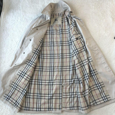 Burberry London Balmacaan Coat size: 50 Beige VG condition Burberry London Balmacaan Coat size: 50 Beige VG condition