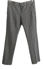 Banana Republic Women's Size 2 Ryan Fit Straight Gray Ankle Career Preppy Pants