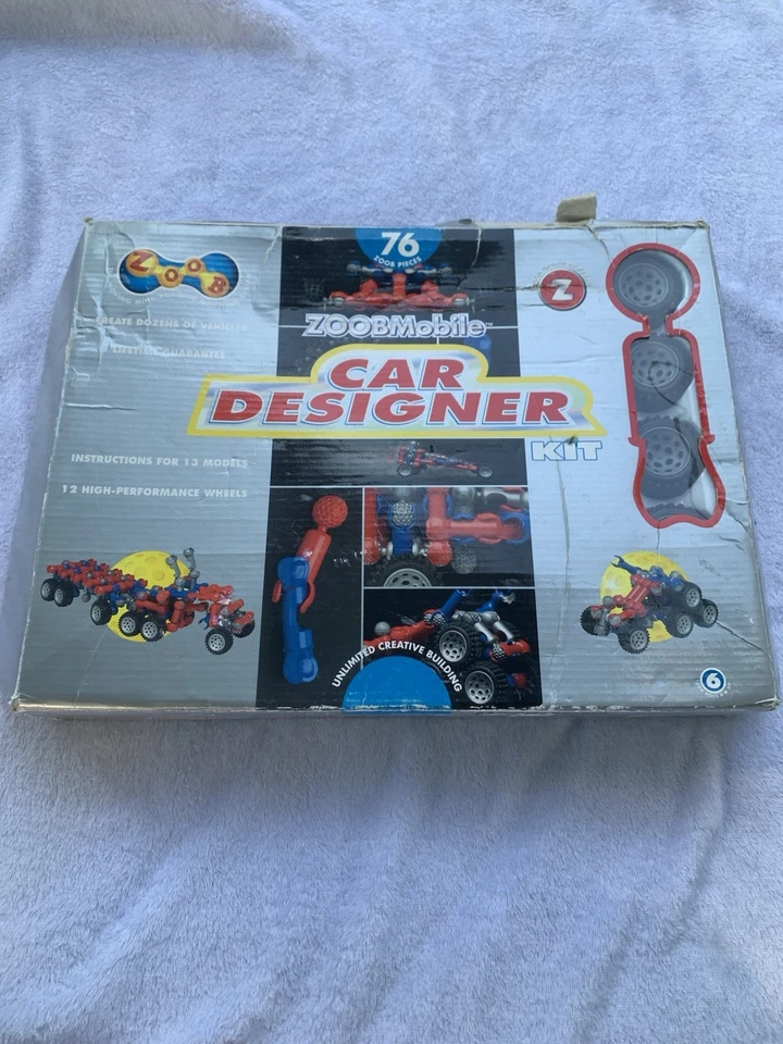 Zoob Mobile Car Designer 76 Piece Building Set Kit STEAM Educational Toy Gift - Image 3 of 4