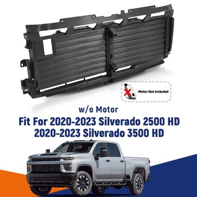 For 2020-2023 Chevy Silverado 2500 HD 35000 HD Radiator Grille Shutter W/O Motor