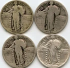 Standing Liberty Quarter Lot 1920, 1925(2), 1929