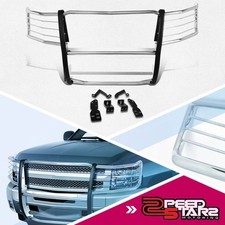 1.5bar Stainless Tubular Front Bumper Brush Guard For 07-13 Chevy Silverado