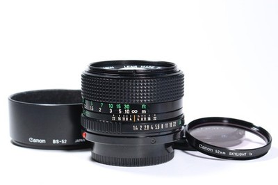 CANON FD 50mm / 1:1.4 new FD - 1.4/50mm, mit 1 Jahr Gewährleistung