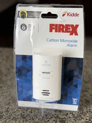 Kidde FireX Plug-In Carbon Monoxide Detector, AA Battery Backup