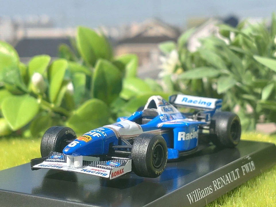 Williams Renault Racing / FW18 / 1996  / No5 D.Hill / 1/64 Diecast / Aoshima - Image 3 of 4
