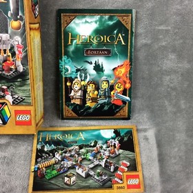 LEGO Heroica Castle Fortaan Set 3860 Buildable Board Game READ