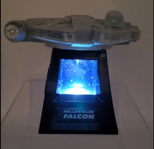 Star Wars Millenium Falcon Static Display Model Lights  Sounds see video  pics