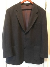 Mens 46LT Gray Wool Blend Blazer RETREAT 3 Button
