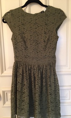 Divided By H& M  Women Size 4 Color Olive Green Sleeves