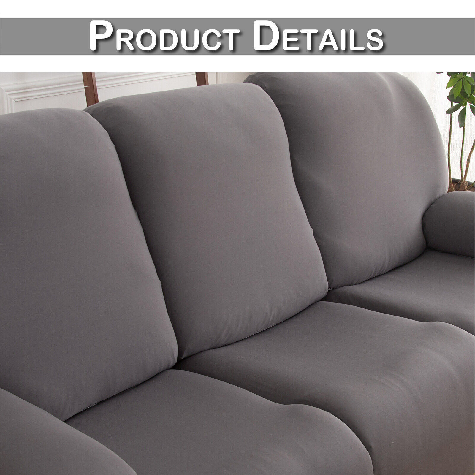 Loveseat 3 Seat Covers For Oversize Recliner Couch Sofa Covers