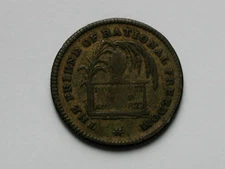 1827 British Prime Minister GEORGE CANNING "...Rational Freedom"  Memorial Medal