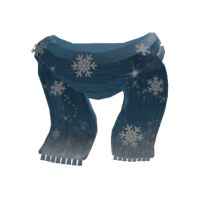 ROBL0X Toys Winter Snowflake Scarf Toy Code ONLY *Sent in Messages*