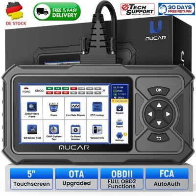 MUCAR CDE900 PRO OBD2 Diagnosegerät Volle Systeme KFZ Diagnose Scanner 2024 DE