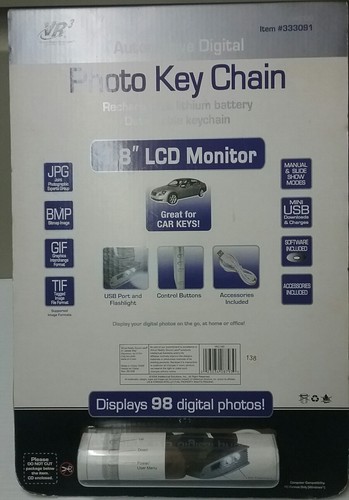 New Automotive Digital Photo Key Chain 98 Photos (DW4A) - Picture 2 of 4