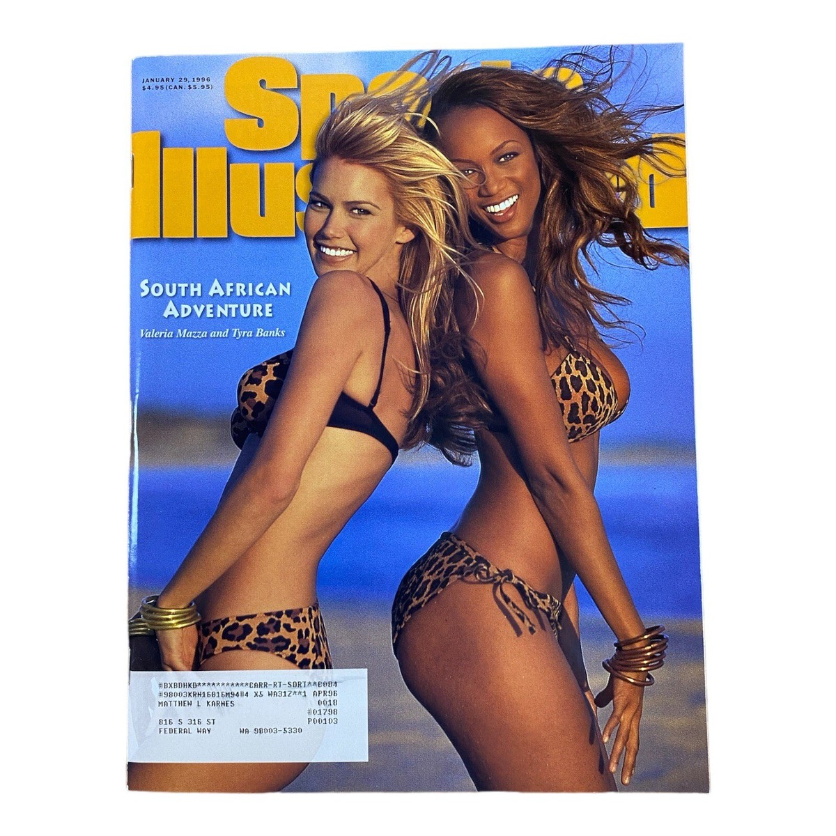 Lot Of 3 Vintage Sports Illustrated Swimsuit Issue Magazines 1996