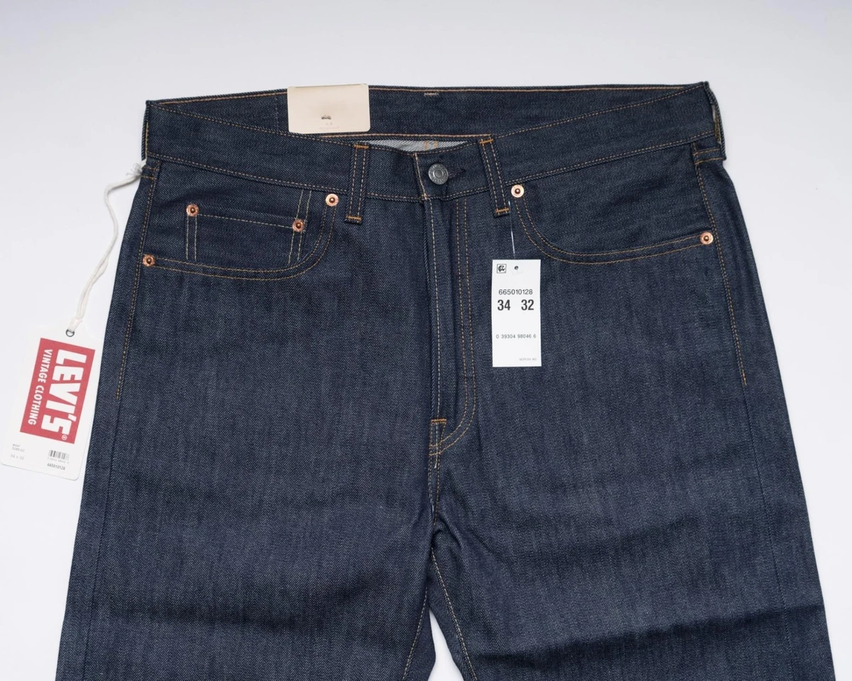 LVC Levi's Vintage Clothing Big E 1966 501 XX Raw Selvedge Denim LVC Levi's Vintage Clothing Big E 1966 501 XX Raw Selvedge Denim