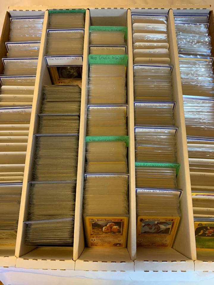 100 OLD VINTAGE POKEMON CARDS Pokemon Original Sets Lot WOTC 1999-2003 NM-LP - Image 2 of 2