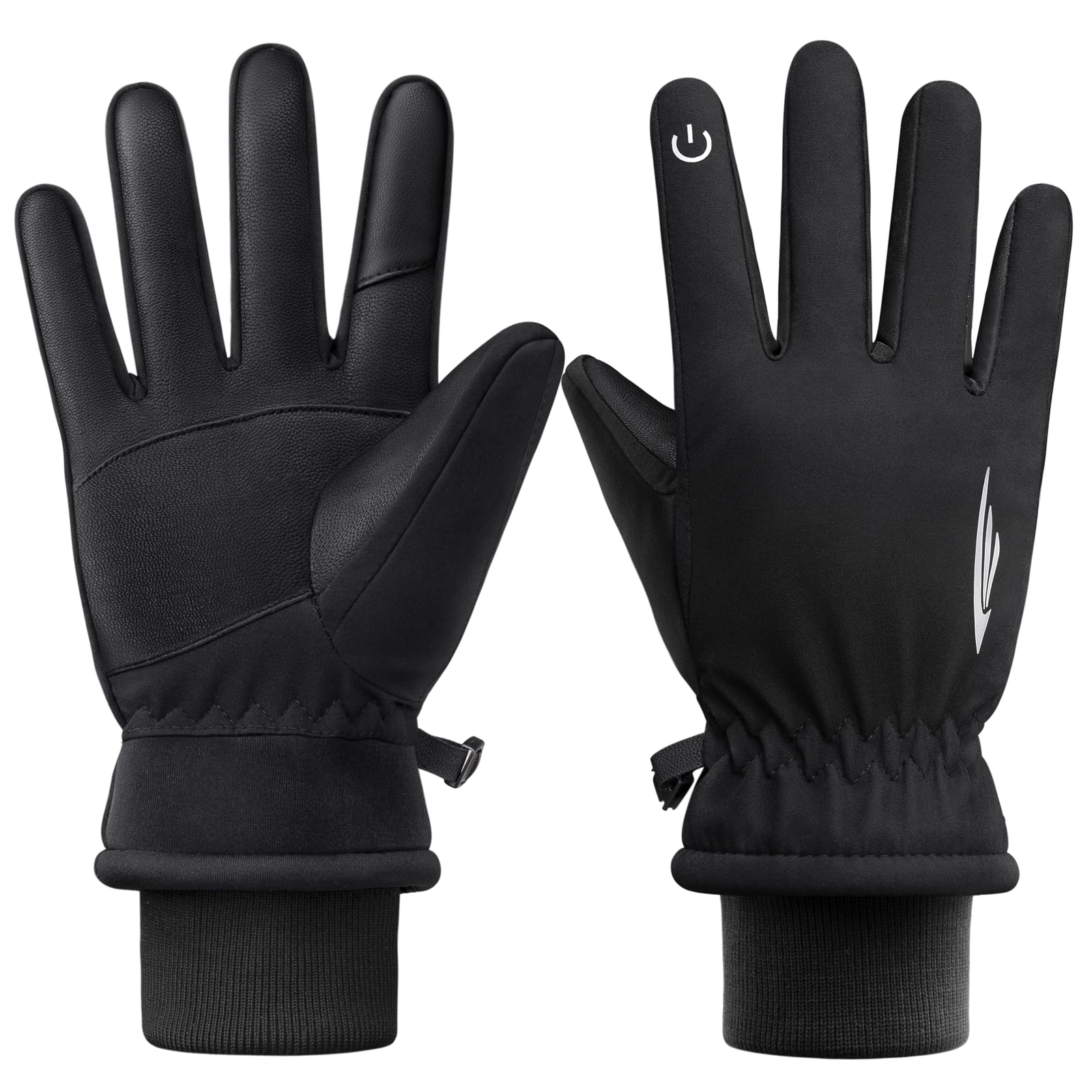 Winter Gloves Women Men,Touchcreen Insulated Warm Gloves Cold Weather Windpro...-image
