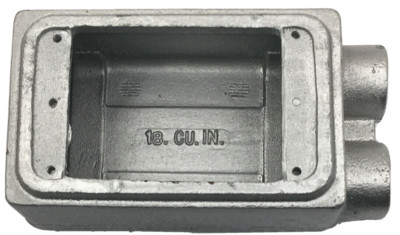 FSS-1-50 APPLETON 5.22-INCHCH X 2.81-INCHCH X 2-INCHCH CAPACITY 18 CU-INCHCH 1 G