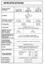 STERLING GS043100N 3/2-PATRONENVENTIL