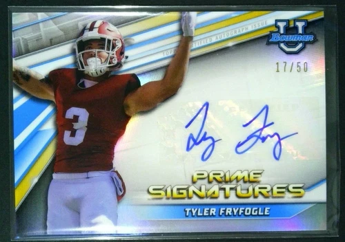 2021-22 Bowman University Ty Fryfogle #PCS-TF