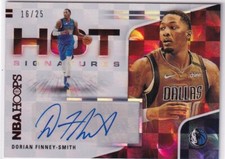 2020-21 Panini Hoops Basketball Dorian Finney-Smith Hot Signatures #16/25