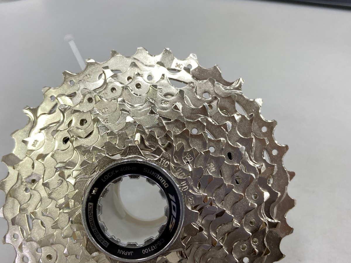 Shimano 12Speed 105 CS-R7101-12 7101 Road Cassette Sprocket (11
