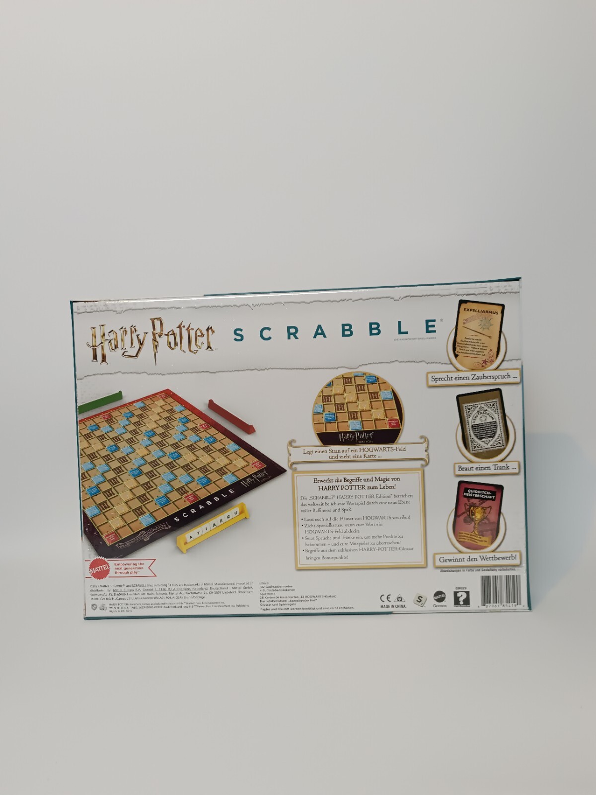 Thumbnail - Mattel Games Scrabble Harry Potter Gesellschaftsspiel, Brettspiel,