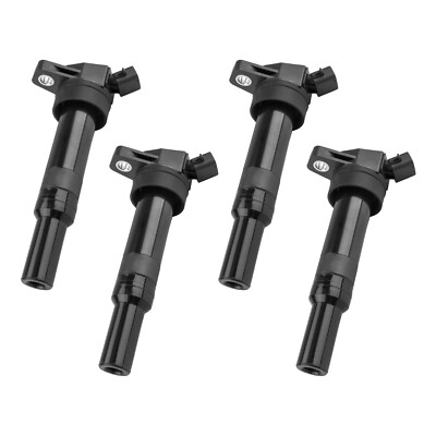 Carbole 4x Ignition Coil + 4x Spark Plug Kit - Hyundai Elantra Tucson Kia Forte Soul, UF651