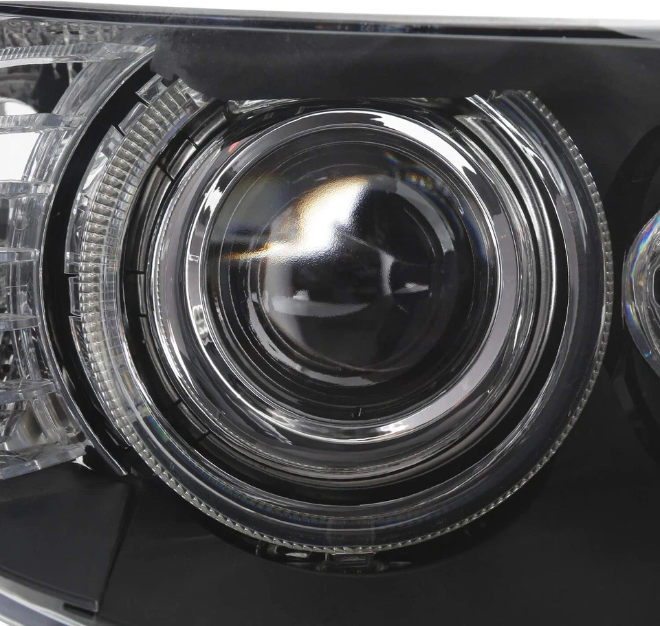 Faróis HID de fábrica lado direito do passageiro para 2008-2010 BMW E61 E61 5-Series - Imagem 4 de 4