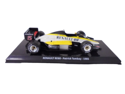Formula 1 RENAULT RE60 Patrick Tambay 1985 - 1:24 Diecast F1 model
