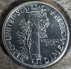 1929 Silver Mercury Dime